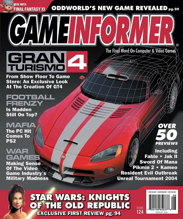 Game Informer Issue 124 (August 2003) cover